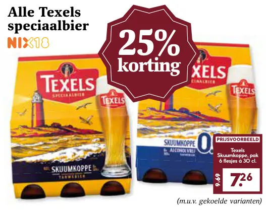 Aanbieding: Alle Texels speciaalbier