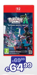 Promotie: Switch 2  Pokémon Legends Z-A