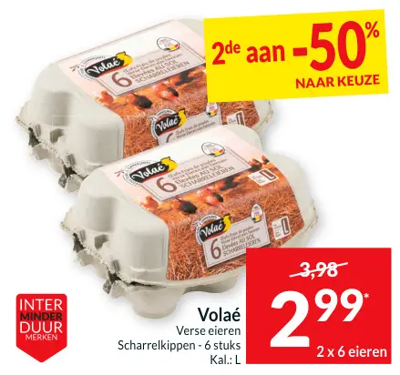 Promotie: Verse eieren Scharrelkippen