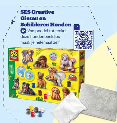 Aanbieding: SES Creative Gieten en Schilderen Honden