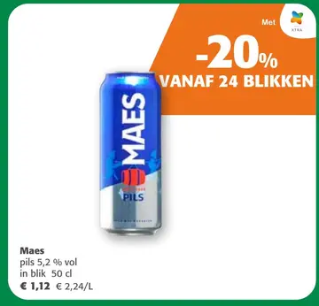 Aanbieding: Maes pils
