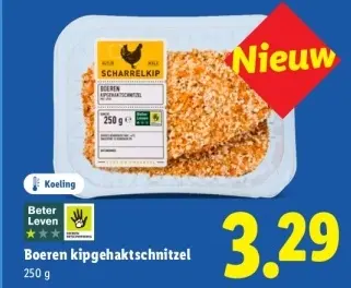 Aanbieding: Boeren kipgehaktschnitzel
