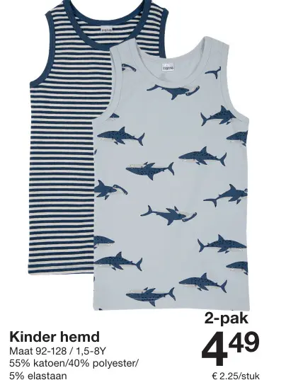 Promotie: Kinder hemd