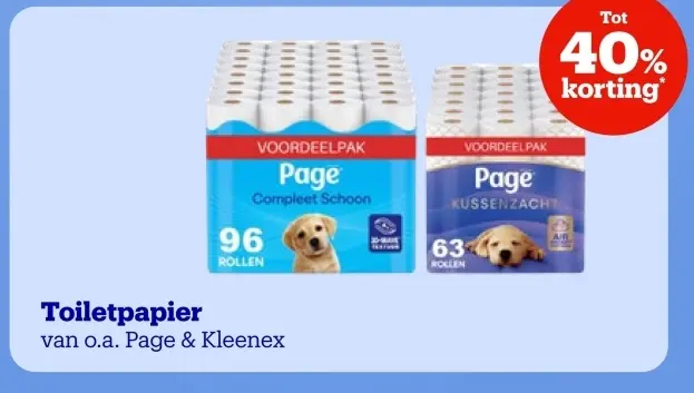 Promotie: Toiletpapier