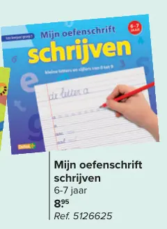 Promotie: Mijn oefenschrift schrijven
