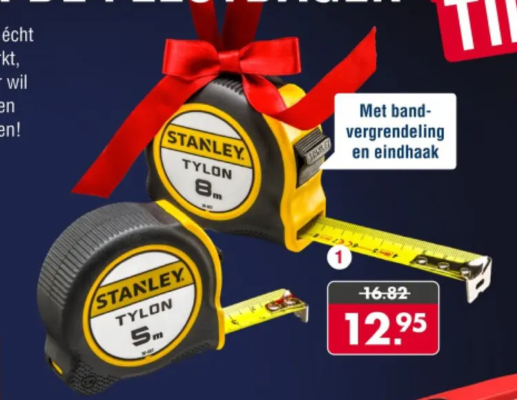 Aanbieding: Stanley Tylon Tape Measure