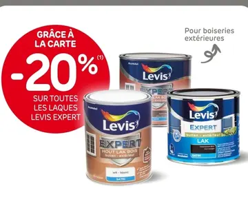 Offre: LAQUES LEVIS EXPERT