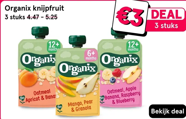 Aanbieding: Knijpfruit