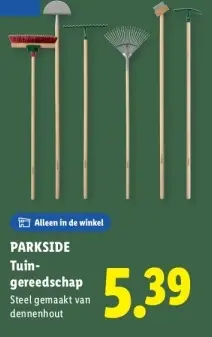 Aanbieding: Tuingereedschap