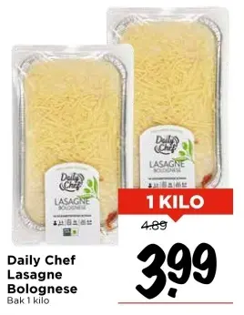 Aanbieding: Daily Chef Lasagne Bolognese