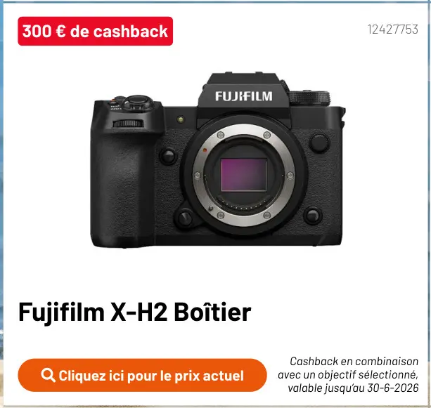 Offre: X-H2 Boîtier