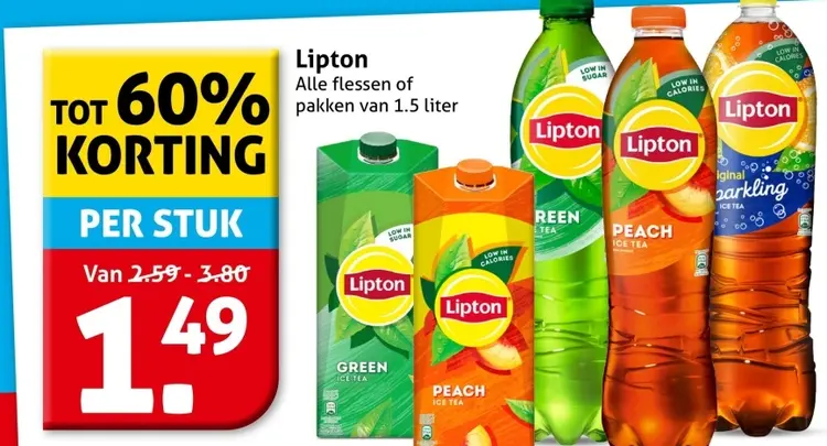 Aanbieding: Lipton Ice Tea