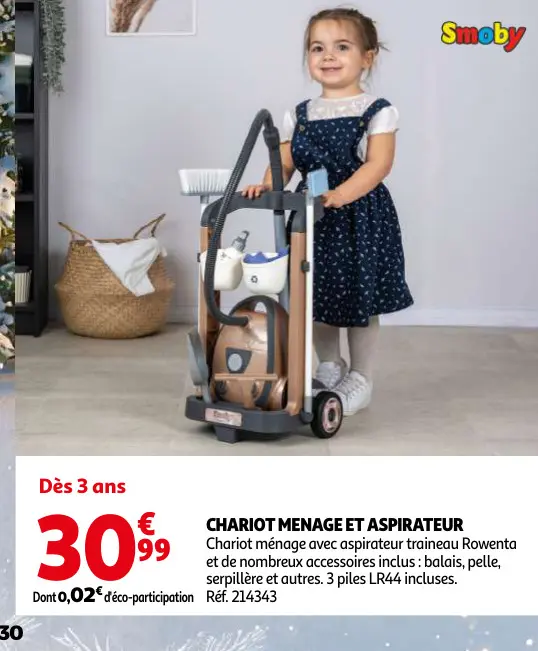 Promotie: Chariot Ménage Et Aspirateur