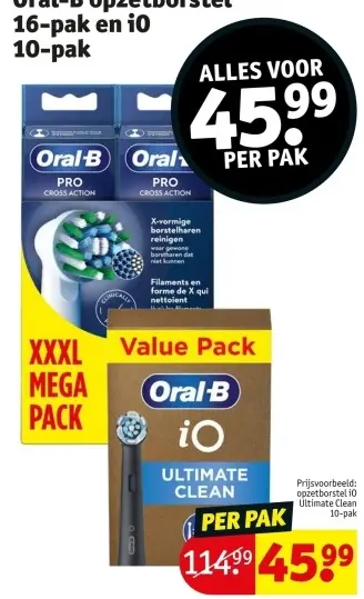 Promotie: Oral-B opzetborstel