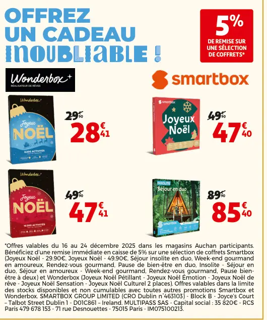 Promotie: Joyeux Noël