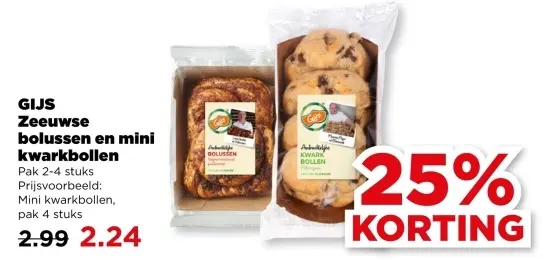 Aanbieding: Zeeuwse bolussen en mini kwarkbollen