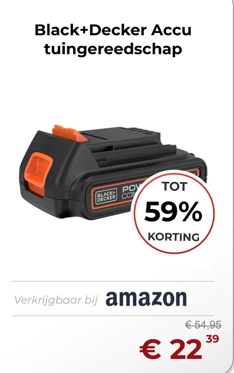 Aanbieding: Accu tuingereedschap