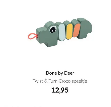 Aanbieding: Twist & Turn Croco speeltje