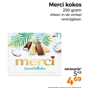 Aanbieding: Merci Coconut Collection