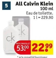 Offre: All Calvin Klein