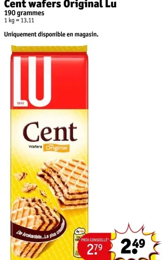 Offre: Cent wafers Original