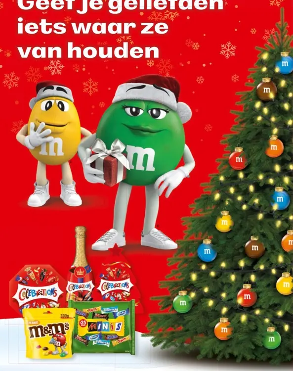 Promotie: M&M's Peanut and Celebrations