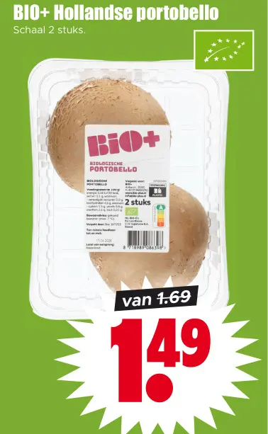 Aanbieding: Hollandse portobello