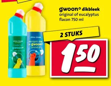 Aanbieding: gwoon dikbleek