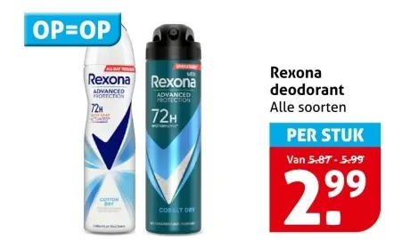 Aanbieding: Deodorant