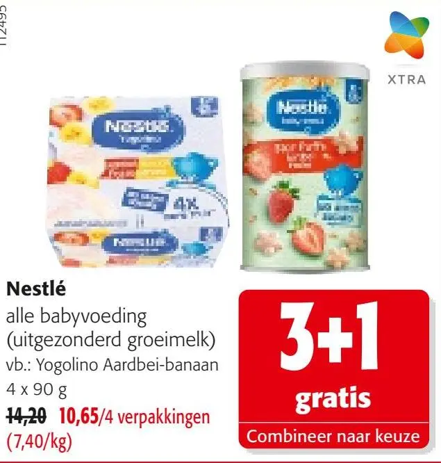 Promotie: Alle babyvoeding