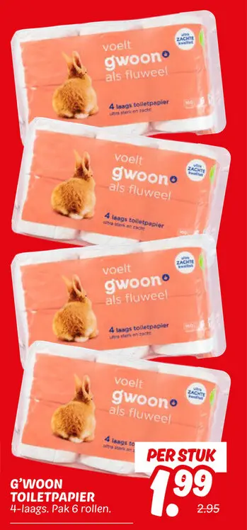Aanbieding: Toiletpapier