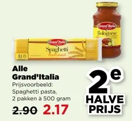 Aanbieding: Spaghetti pasta
