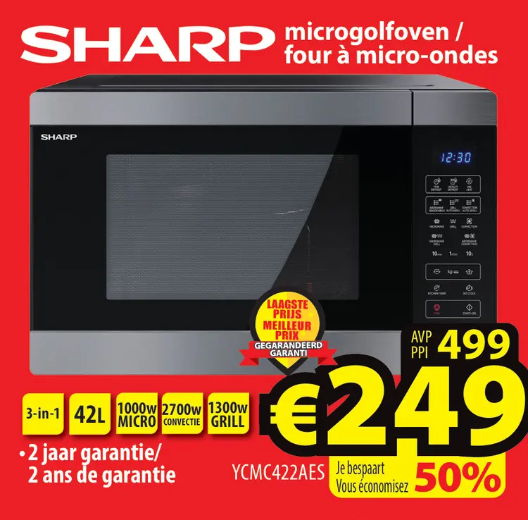 Offre: SHARP microgolfoven / four à micro-ondes