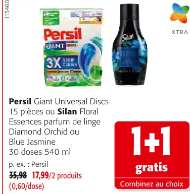 Offre: Persil ou Silan