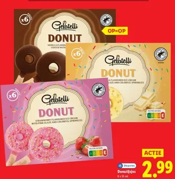 Aanbieding: Donutijsjes