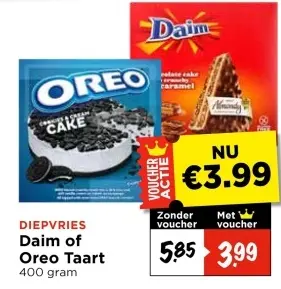 Daim of Oreo Taart