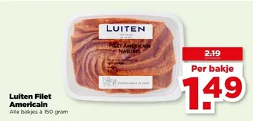 Aanbieding: Luiten Filet Americain