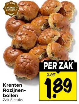 Krenten Rozijnenbollen