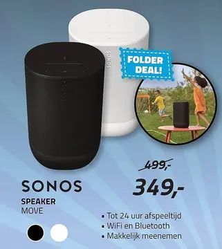 Aanbieding: SONOS SPEAKER MOVE