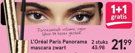 Aanbieding: Panorama mascara zwart