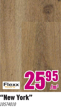 Aanbieding: FLEXXFLOORS Dryback PVC vloerdelen New York 2,8 m²