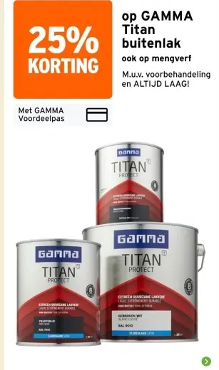 Aanbieding: Titan buitenlak