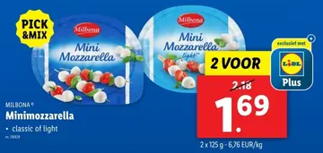 Aanbieding: Minimozzarella
