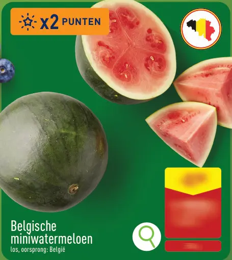 Promotie: Belgische miniwatermeloen