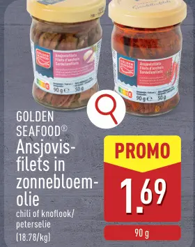 Aanbieding: Ansjovisfilets in zonnebloemolie