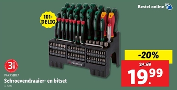 Aanbieding: Schroevendraaier- en bitset