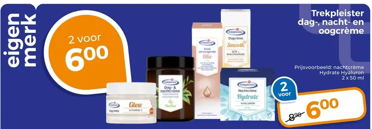 Aanbieding: Dag-, nacht- en oogcrème