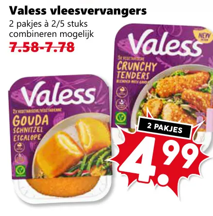 Aanbieding: Valess vleesvervangers