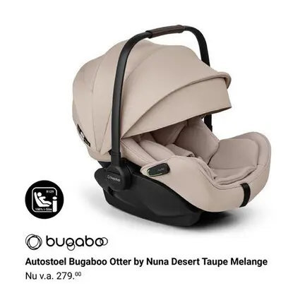 Aanbieding: Autostoel Bugaboo Otter by Nuna Desert Taupe