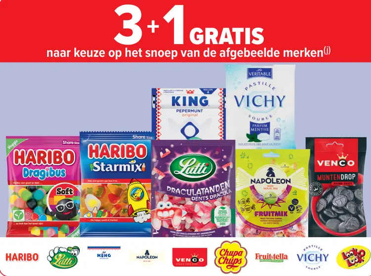 Promotie: Diverse snoep